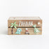 Personalized Wooden Box - Dinosaur Theme